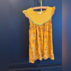 Matilda Jane Yellow Floral Kids Dress